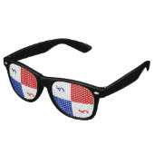 パナマ国旗 レトロサングラス (アングル)