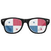パナマ国旗 レトロサングラス (正面)
