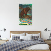 パナマ国際的パシフィック博覧会 キャンバスプリント (インサイチュ (寝室))