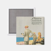 パナマ太平洋博 マグネット (正面/裏面)