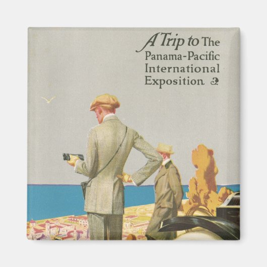 パナマ太平洋博 マグネット (正面)