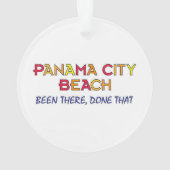 パナマ市のビーチフロリダBTDT オーナメント (裏面)