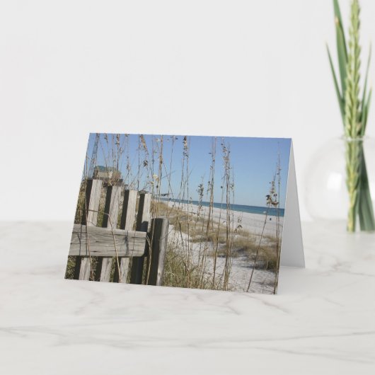 パナマ市のビーチ カード (正面)