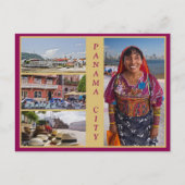 パナマ市の郵便はがき ポストカード (正面)