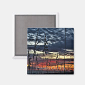 パナマ市ビーチ磁石 マグネット (正面/裏面)