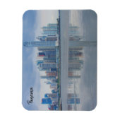 パナマ市反射 マグネット (縦)