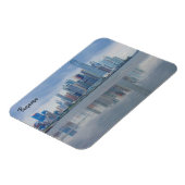 パナマ市反射 マグネット (左側)