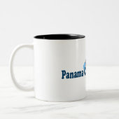 パナマ市浜 ツートーンマグカップ (左)