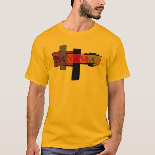 パナマ形 Tシャツ (正面)