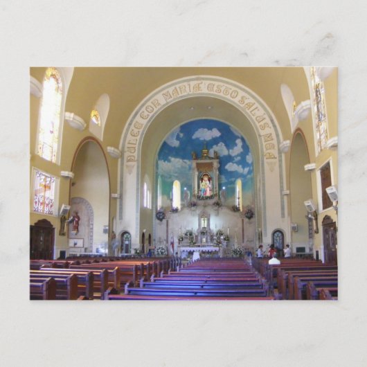 パナマ教会（はがき） ポストカード (正面)
