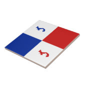 パナマ旗のセラミックタイル タイル (側面)