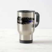 パナマ束の黒 トラベルマグ (正面右)