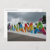パナマ標識 ポストカード (正面/裏面)