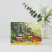 パナマ水色 ポストカード (スタンド正面)