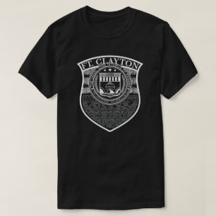パナマ運河の頂上: 位置: Clayton Tシャツ