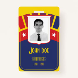 パナマ運河ゾニアバッジ&ラニヤード バッジ