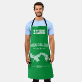 パナマ運河ゾーン, 1903 - 1999 & Zonian T-Shirt エプロン (着用した状態)