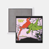 パナマ運河パロッツ マグネット (正面/裏面)