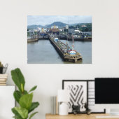 パナマ運河ロック ポスター (ホームオフィス)