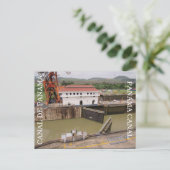 パナマ運河口 ポストカード (スタンド正面)