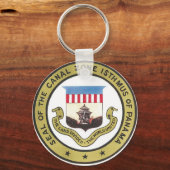 パナマ運河地帯の封印 キーホルダー (正面)