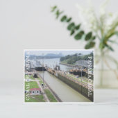 パナマ運河湖 ポストカード (スタンド正面)