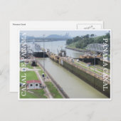 パナマ運河湖 ポストカード (正面/裏面)