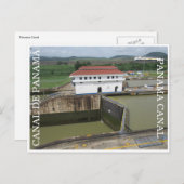 パナマ運河計画 ポストカード (正面/裏面)