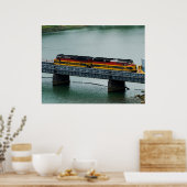 パナマ運河電車 ポスター (キッチン)