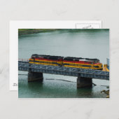 パナマ運河電車 ポストカード (正面/裏面)