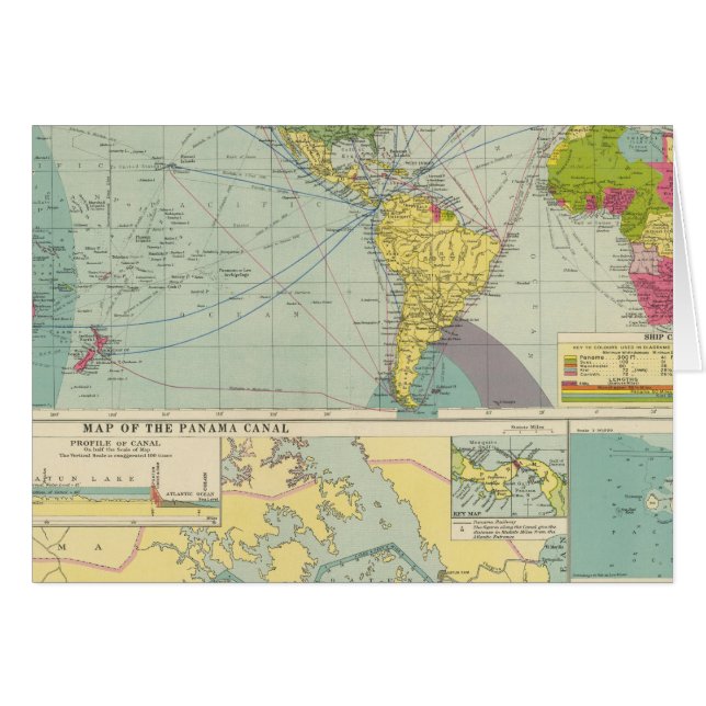 パナマ運河 (正面横)