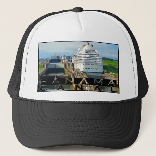 パナマ運河 キャップ (正面)