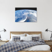 パナマ運河。 キャンバスプリント (インサイチュ (寝室))