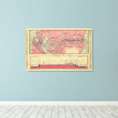 パナマ運河 キャンバスプリント (インサイチュ (ウッドフロア))