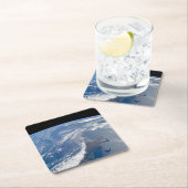 パナマ運河。 スクエアペーパーコースター (インサイチュ)