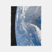 パナマ運河。 フリースブランケット (正面)