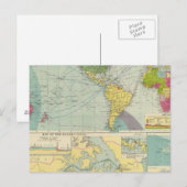 パナマ運河 ポストカード (正面/裏面)