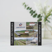 パナマ運河 ポストカード (スタンド正面)