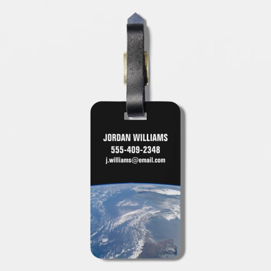 パナマ運河。 ラゲッジタグ (裏面縦)