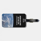 パナマ運河。 ラゲッジタグ (裏面横)