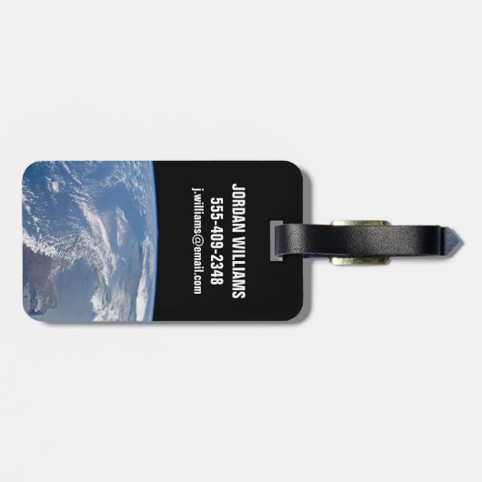 パナマ運河。 ラゲッジタグ (裏面横)