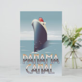 パナマ運河 便箋 (スタンド正面)