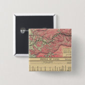 パナマ運河 缶バッジ (正面&裏面)