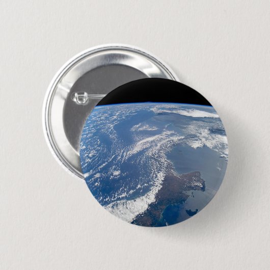 パナマ運河。 缶バッジ (正面&裏面)