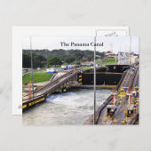 パナマ運河、高精細写真 ポストカード (正面/裏面)