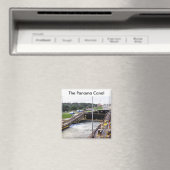 パナマ運河、高精細写真 マグネット (インサイチュ (食洗機))