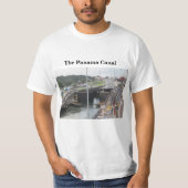 パナマ運河、Defの高い写真撮影 Tシャツ (正面)