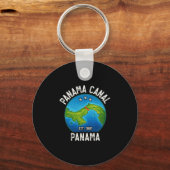 パナマ運河 Est.1881  キーホルダー (正面)