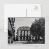 パナマ，カナル管理建物 ポストカード (正面/裏面)