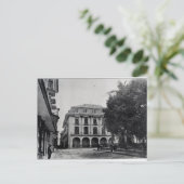 パナマ，カナル管理建物 ポストカード (スタンド正面)